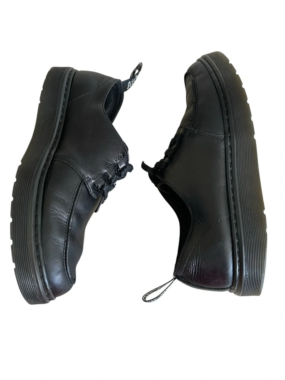 Dr. Martens‎ Walden Leather Derby Creeper Shoes Black Size 10